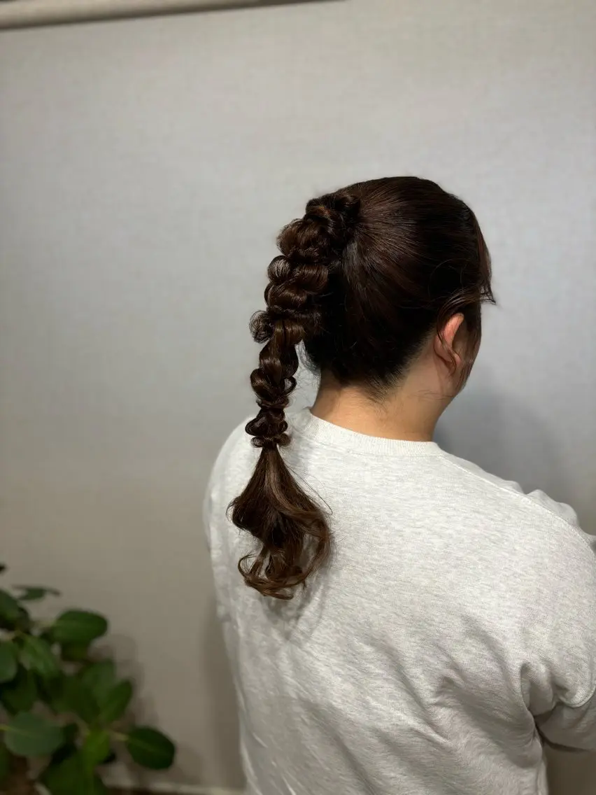 ヘアアレンジ ヘアセット hair salon【クラン】のヘアスタイル