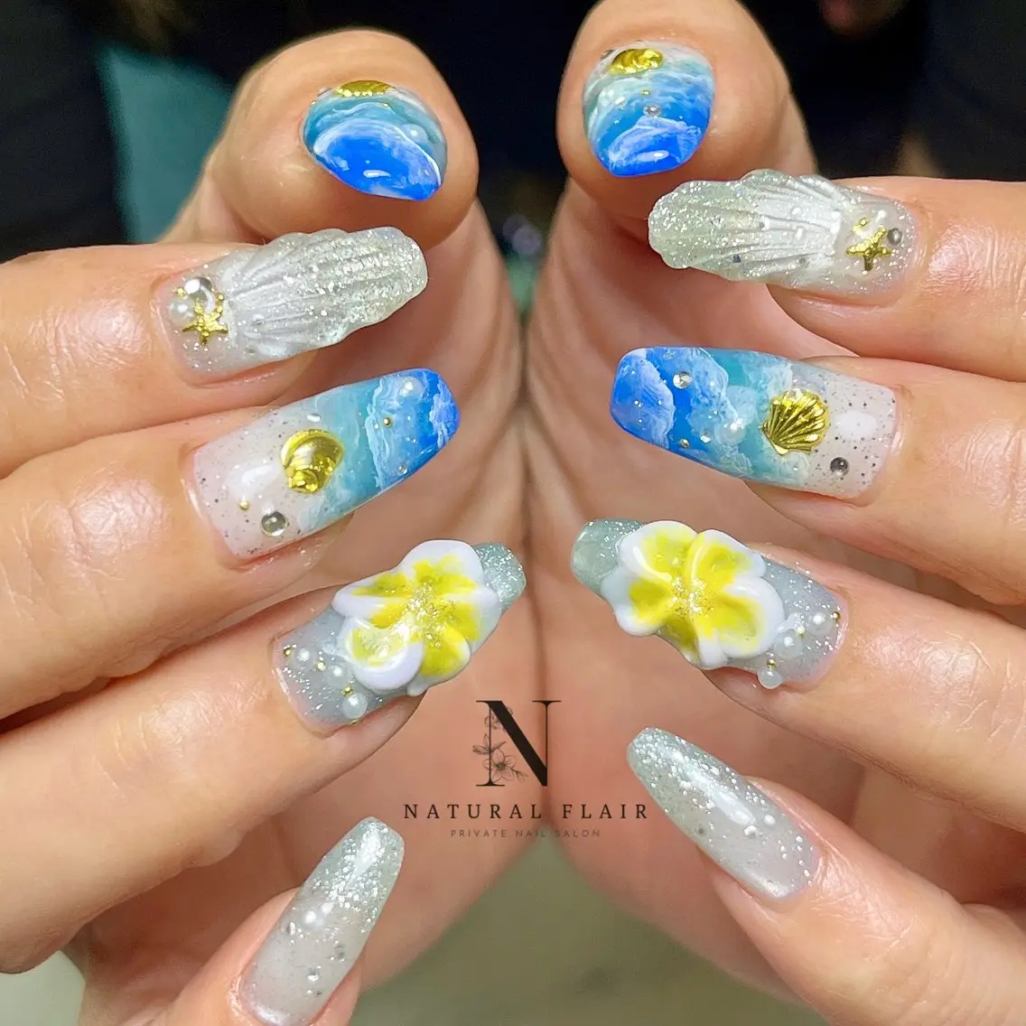 ネイル ハンドネイル natural flairのネイルデザイン
