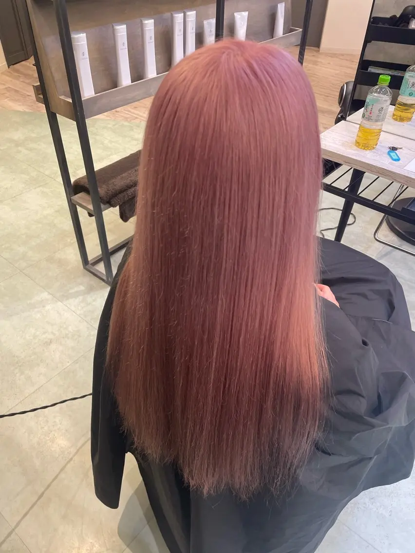 ロング カラー ヘアカラー トリートメント 🎨ハイトーン ブリーチ✨RYUKIのヘアスタイル