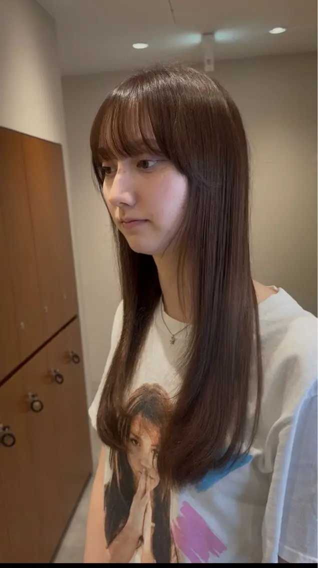 ロング レイヤーカット カット ヘアカラー トリートメント 髪質改善/艶カラー /縮毛矯正/美髪🌈のヘアスタイル