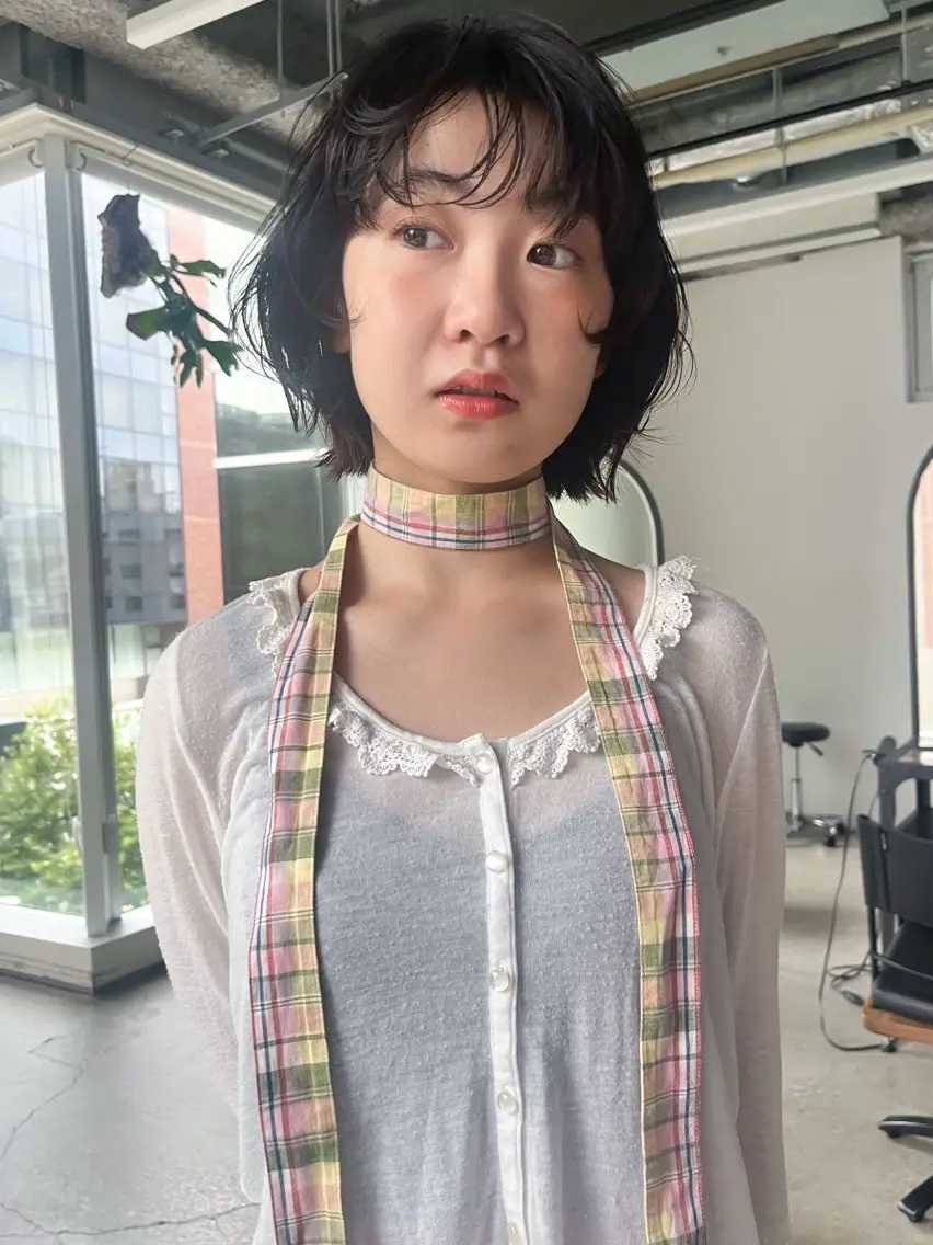 ショート パーマ 無料カットモデル募集 ／ueno aiのヘアスタイル