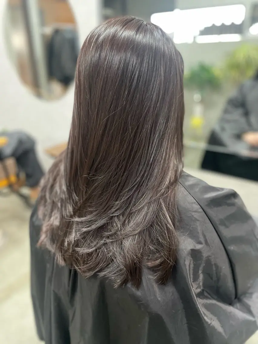ロング レイヤーカット AIRI layer cut hairのヘアスタイル