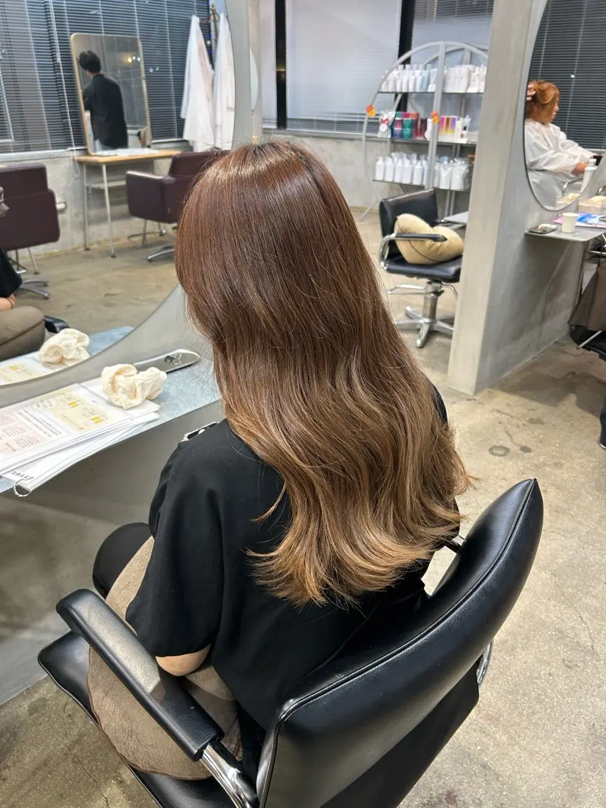 ロング カット サワムラ ソナタのヘアスタイル