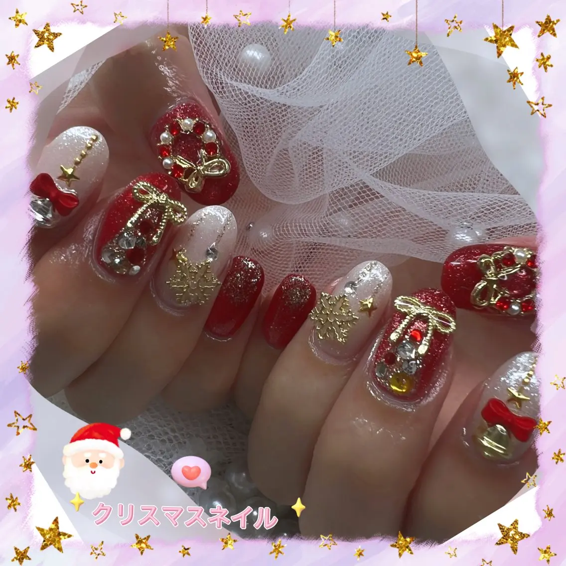 ネイル チークネイル フレンチネイル ガーリー ガラスフレンチ グラデーション Chill Nailsalonのネイルデザイン