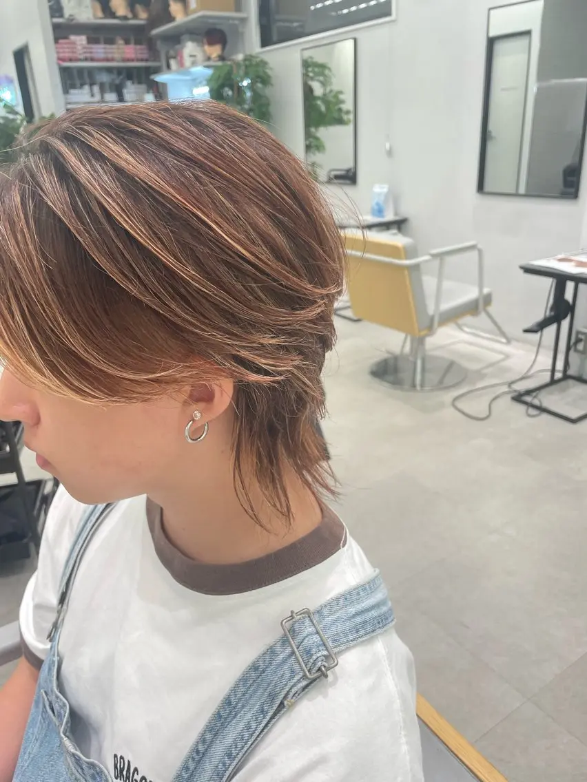 メンズ メンズパーマ 丸岡 成穂のヘアスタイル