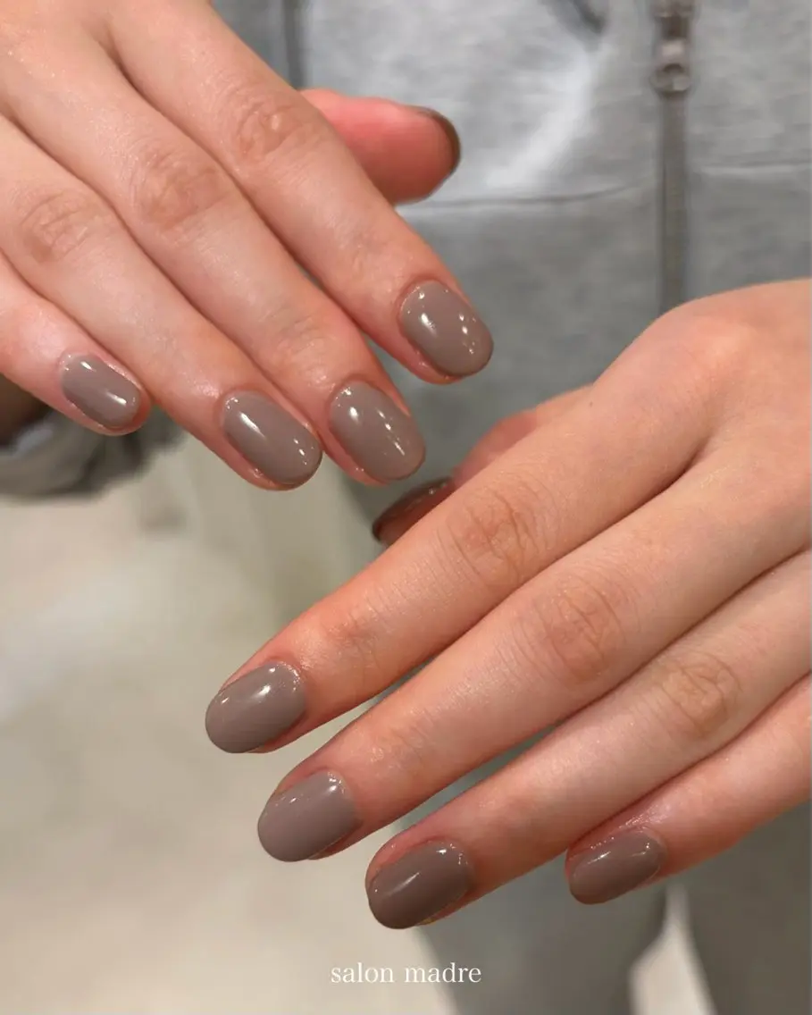 ネイル ワンカラーネイル salon madre Sakiのネイルデザイン