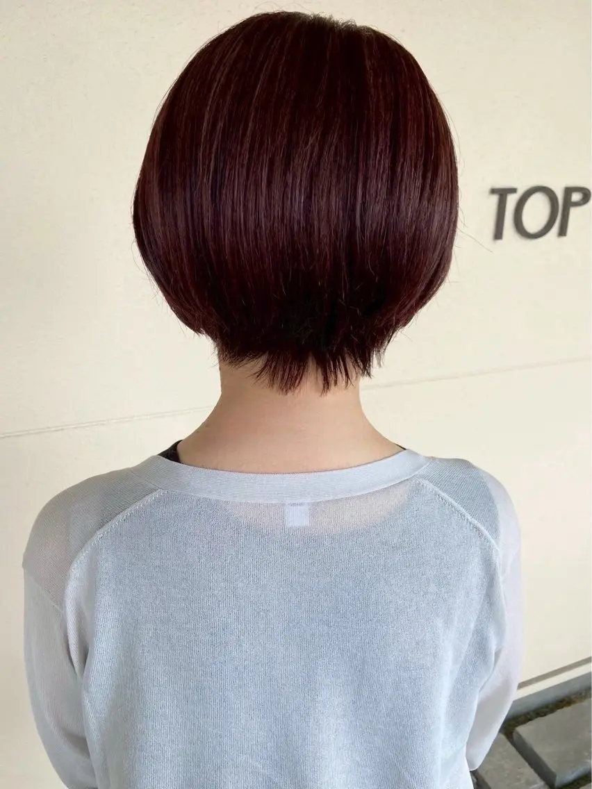 ショート 山中 萌花のヘアスタイル