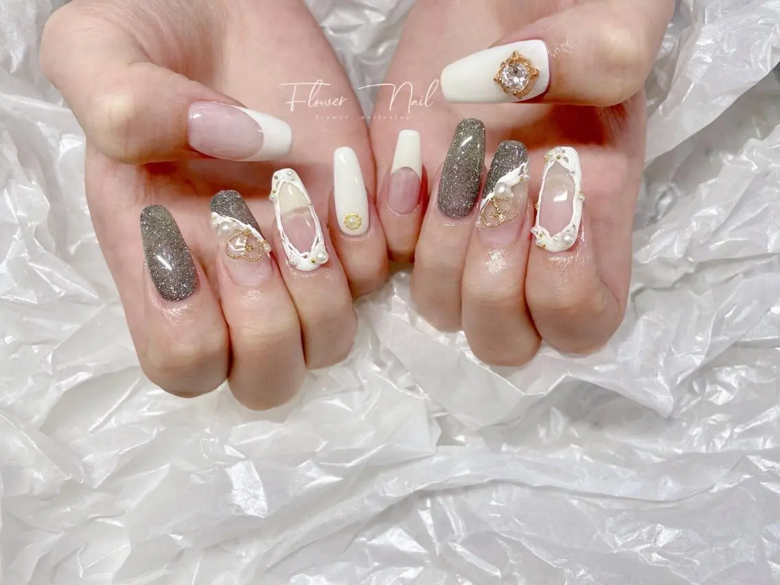 ネイル Flower nailのネイルデザイン