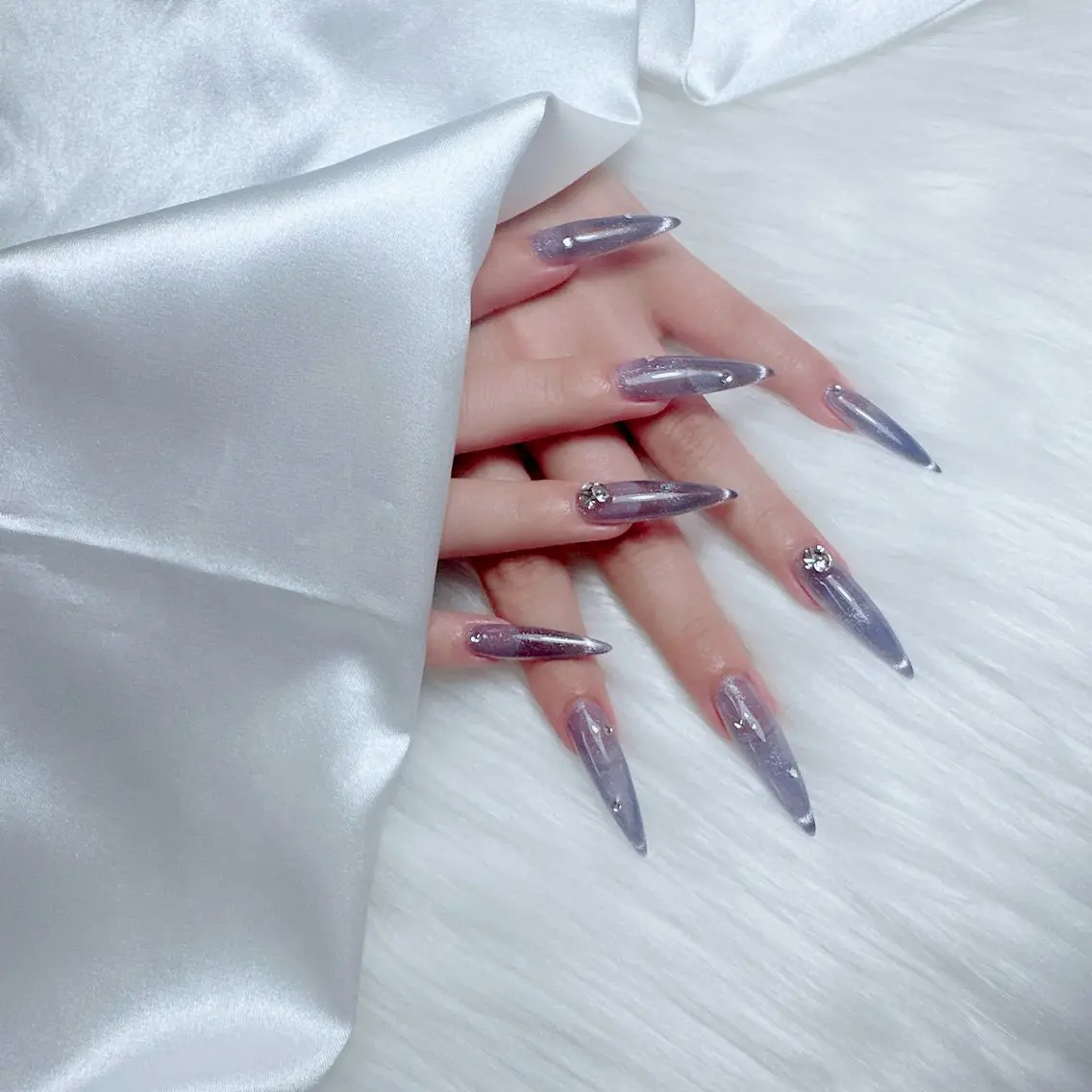 (オフなし)HANDチップ長さ出し+定額ワンホンネイルの写真