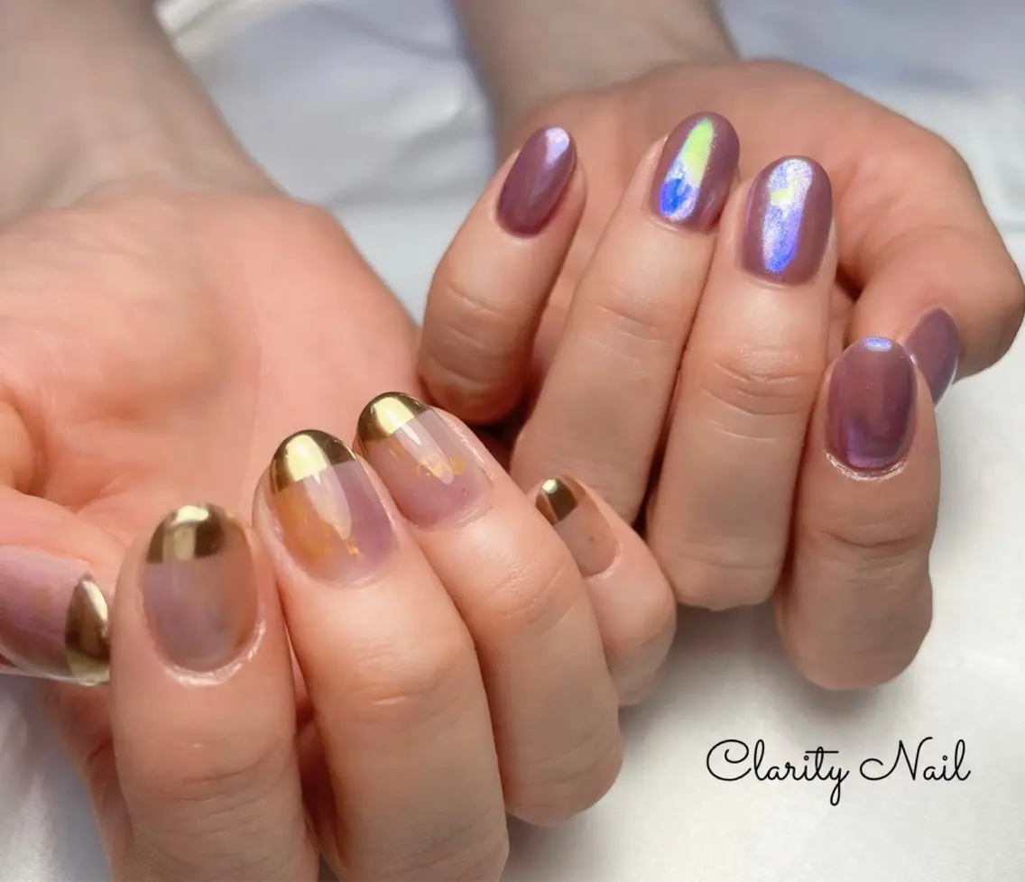 ネイル アートネイル 持ち込み ハンドネイル Clarity Nailのネイルデザイン