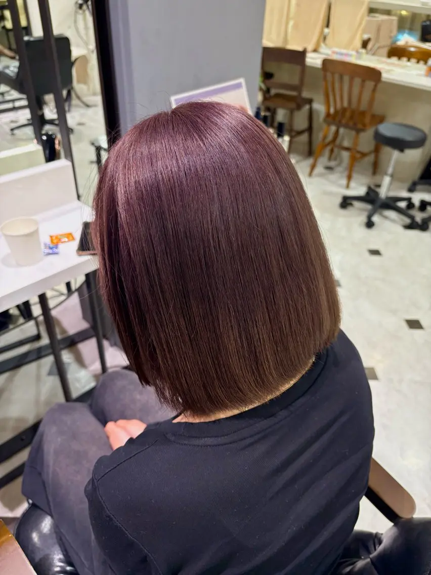 ミディアム 宇野愛華∕ パーマスタイルのヘアスタイル