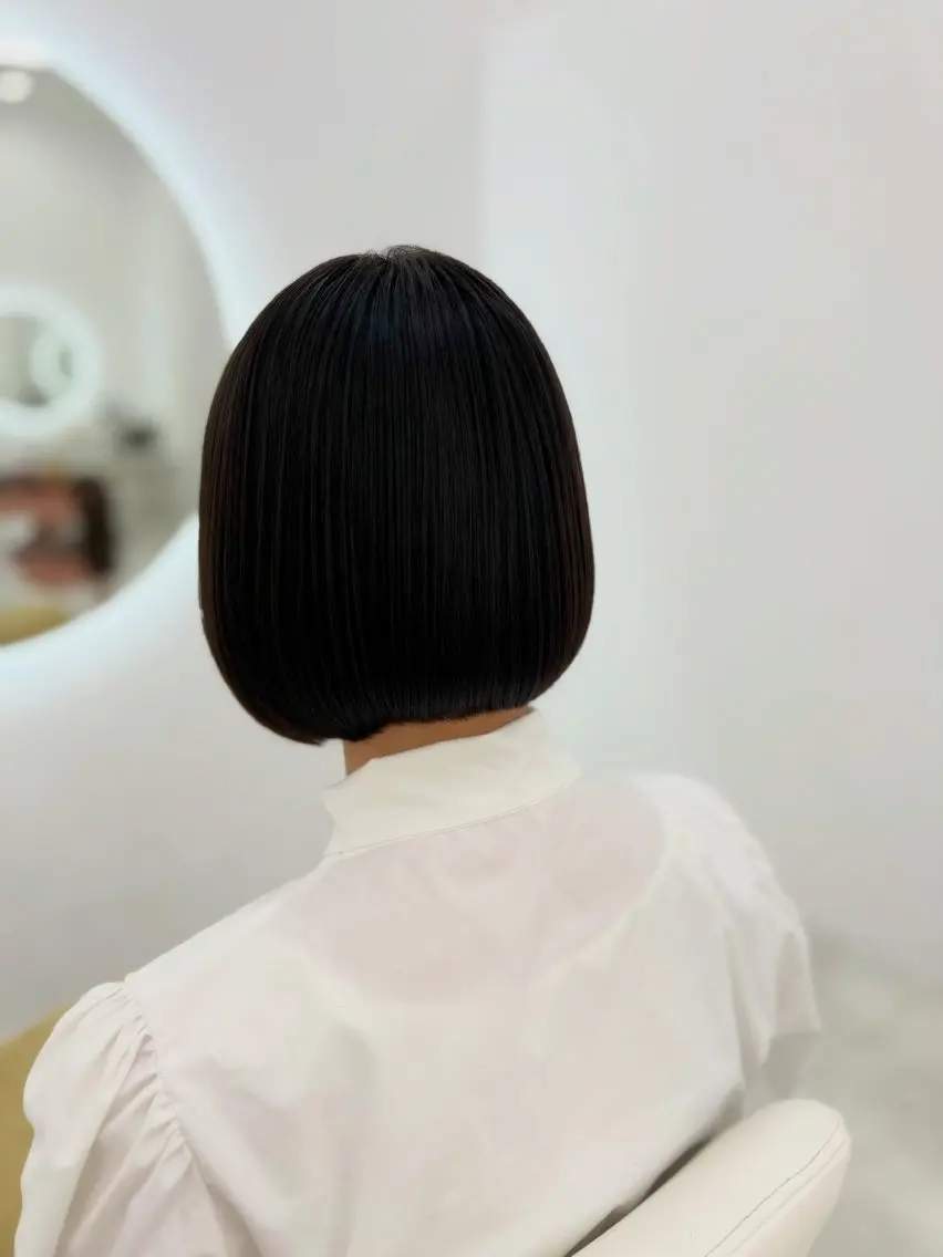 ショート カラー カット ヘアカラー トリートメント ✄﻿aini天王寺 ✄﻿ゆ乃のヘアスタイル