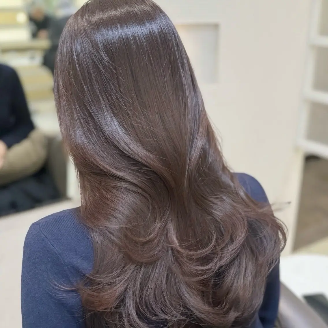 ロング カラー ヘアカラー 🩰透明感カラー🩰 /艶髪/コカナのヘアスタイル