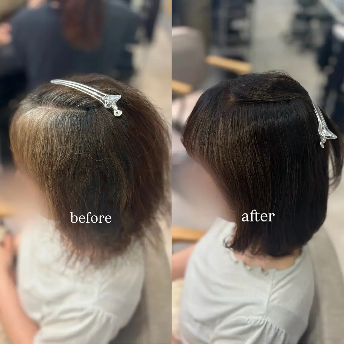 ミディアム カラー トリートメント ヘアカラー トリートメント ヘッドスパ ♦️個室快眠スパ♦️ / 西野 杏🫧のヘアスタイル