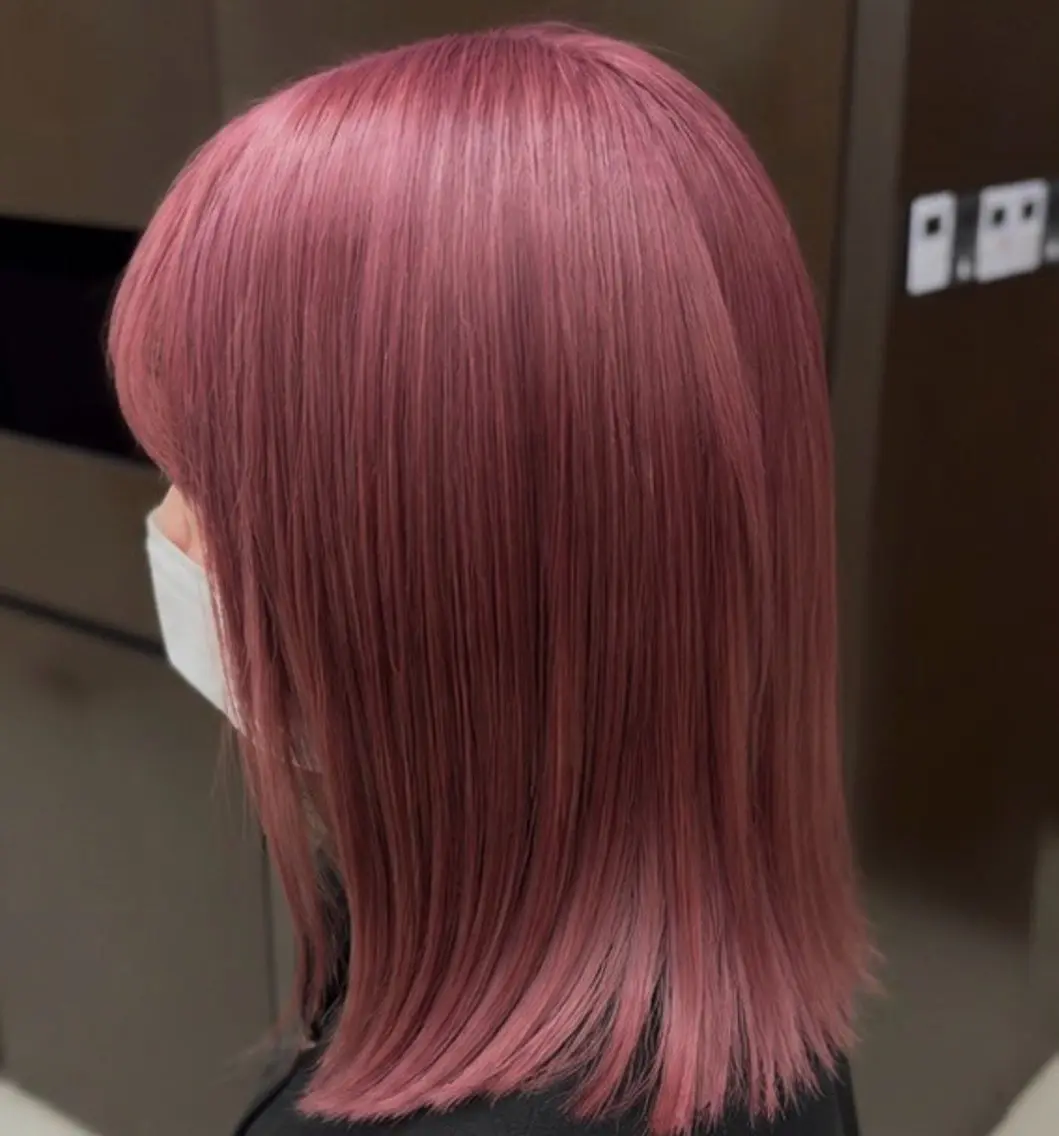 ダブルカラー✖️艶カラー🩷の写真