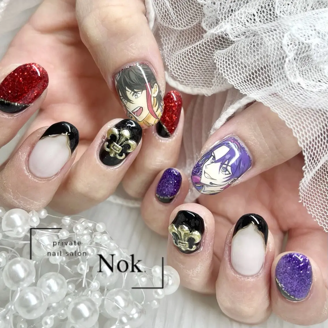 ネイル ハンドネイル 池袋痛ネイル Nok. 渡辺のネイルデザイン