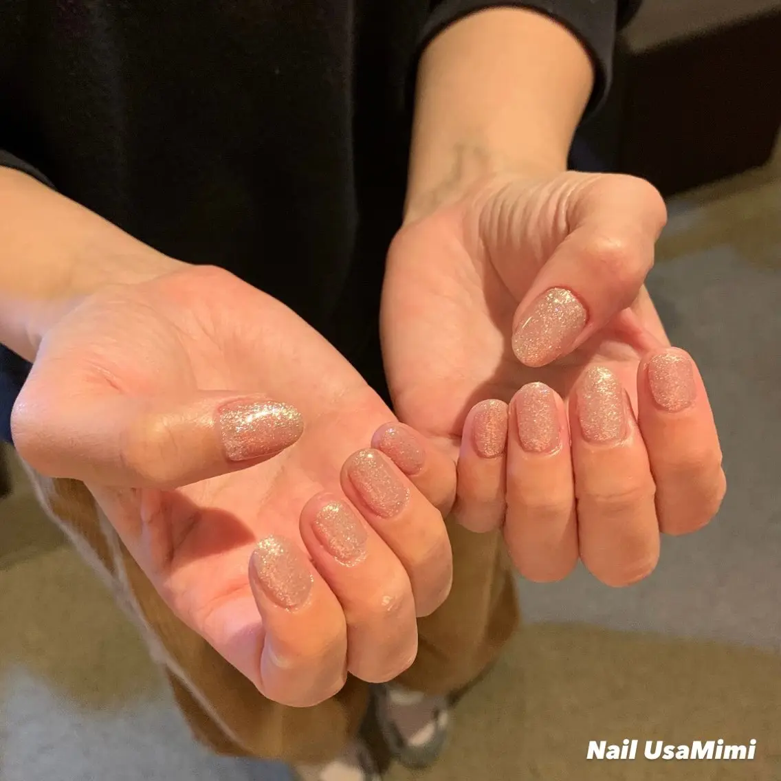 ネイル ジェルネイル キラキラネイル ワンカラーネイル パラジェル シンプルネイル NAIL DOT STUDIO堺筋本町のネイルデザイン