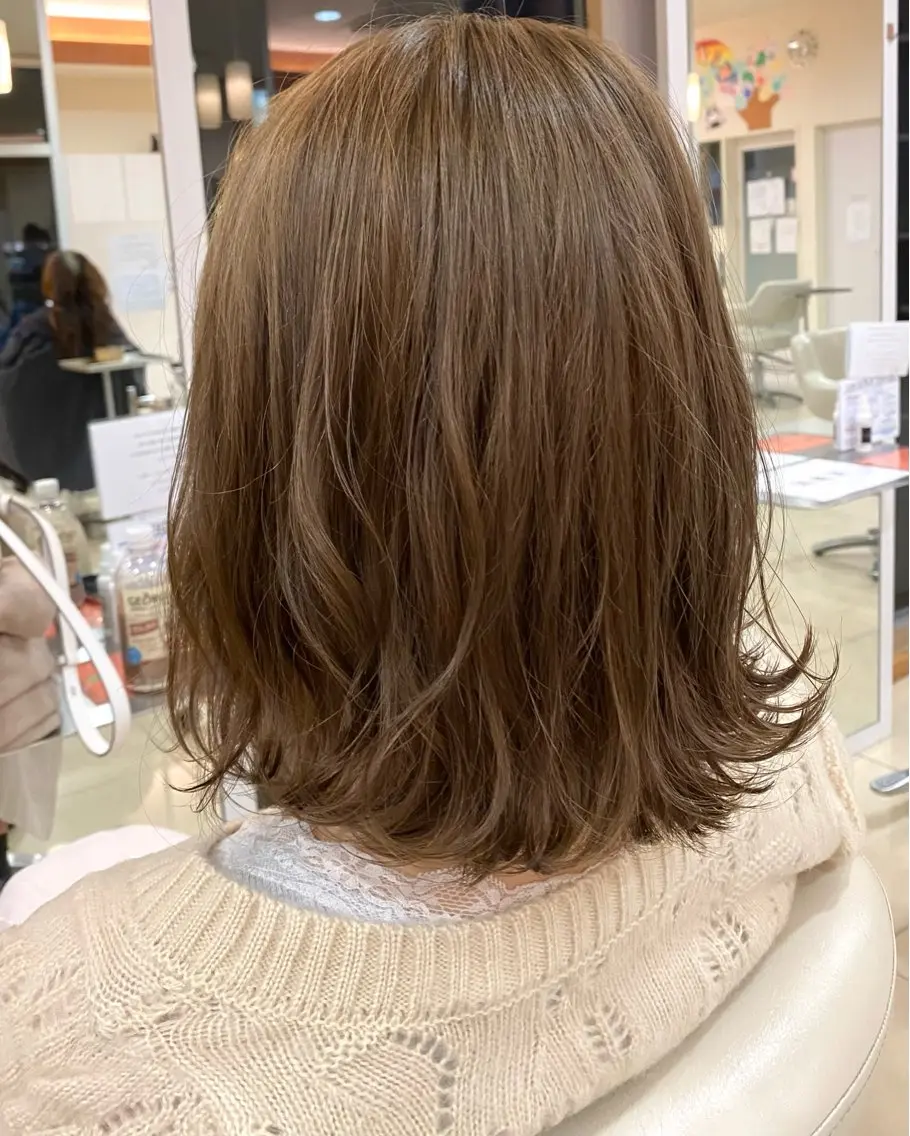 カラー ヘアカラー トリートメント 💖改善カラー 板倉百花💖のヘアスタイル
