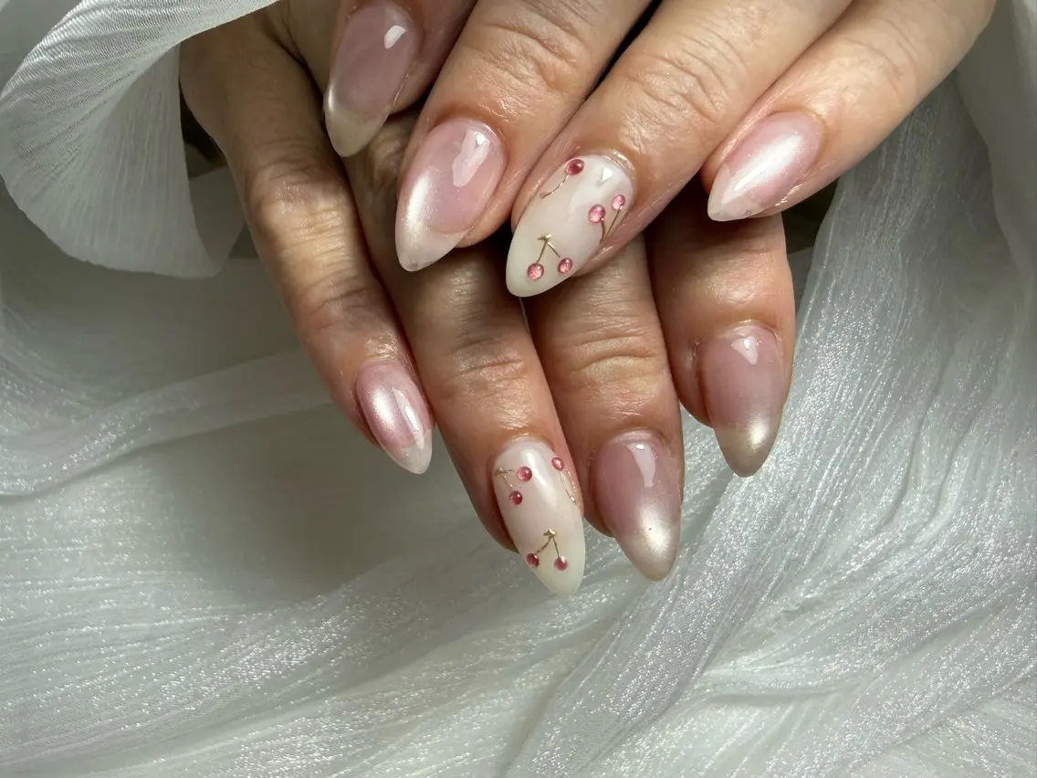 セミロング shandy nailのネイルデザイン