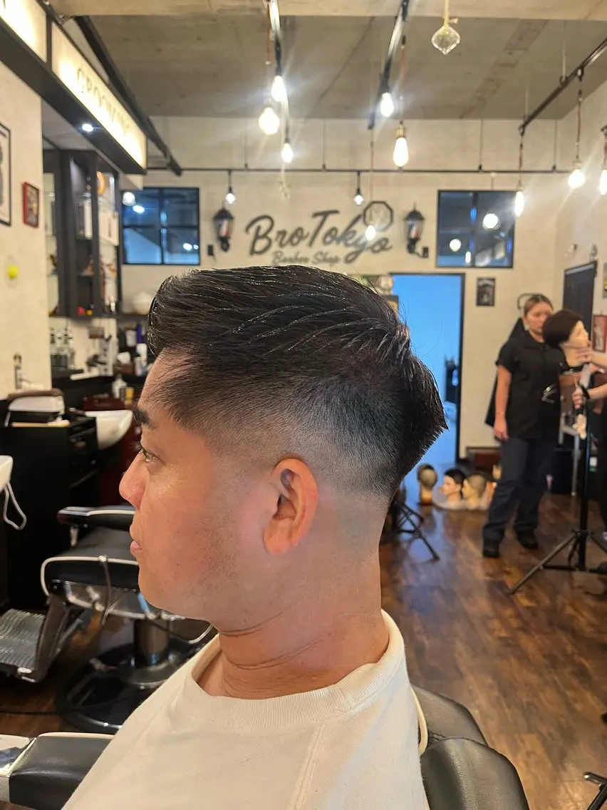 ショート ヤマザキ ユキヤのヘアスタイル