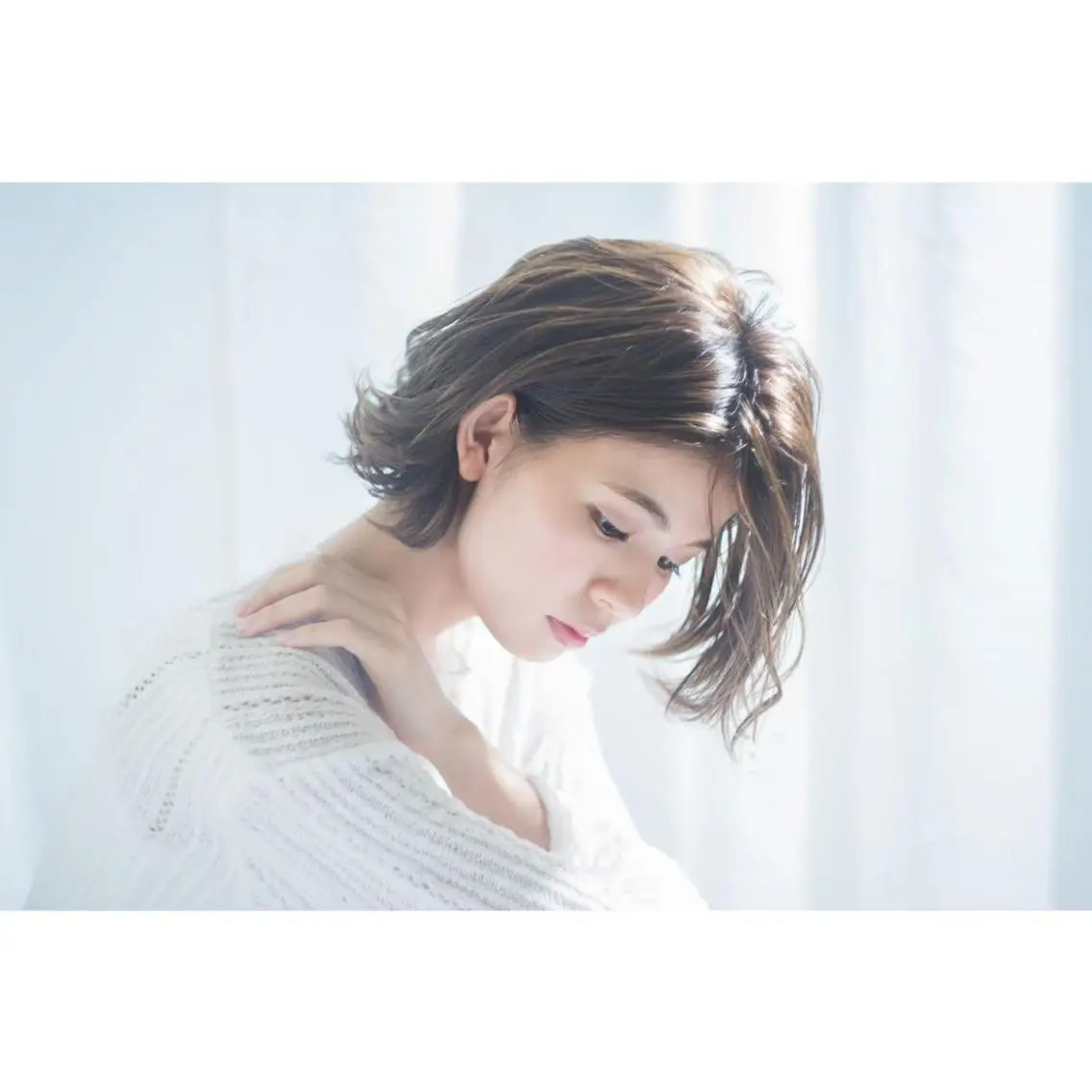 カラー ブリーチしない暖色 カラー🥀杉 優菜のヘアスタイル