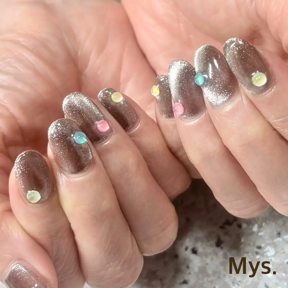 ネイル ハンドネイル Mys. 三上紗紀のネイルデザイン