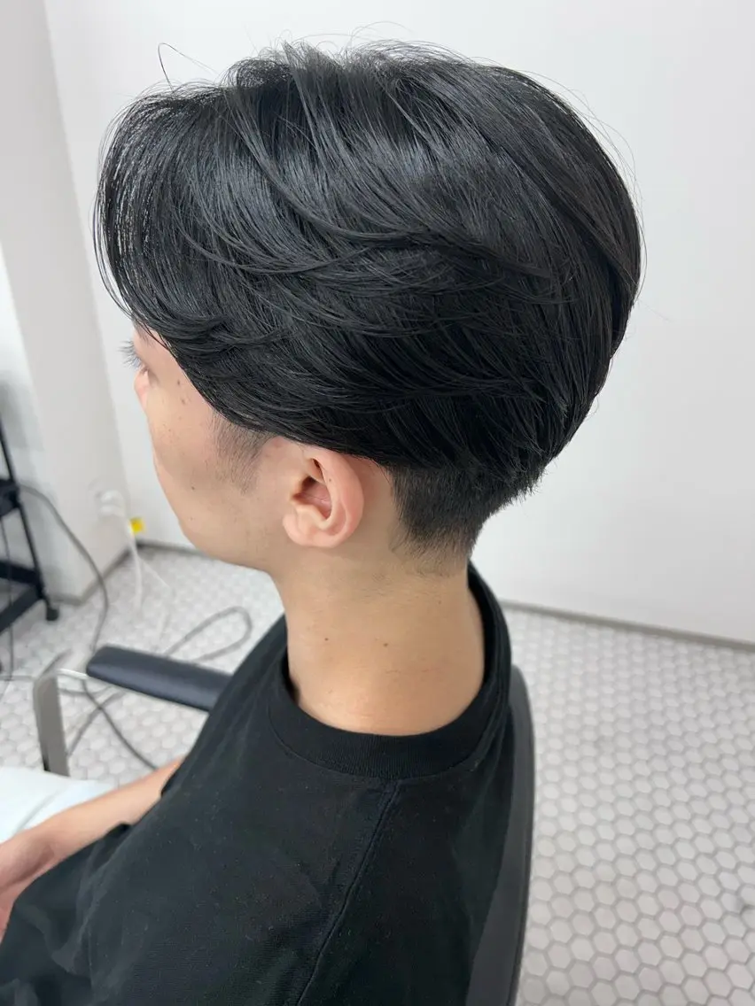 メンズ カット 縮毛矯正 元町/曲がる縮毛矯正 MARIKAのヘアスタイル