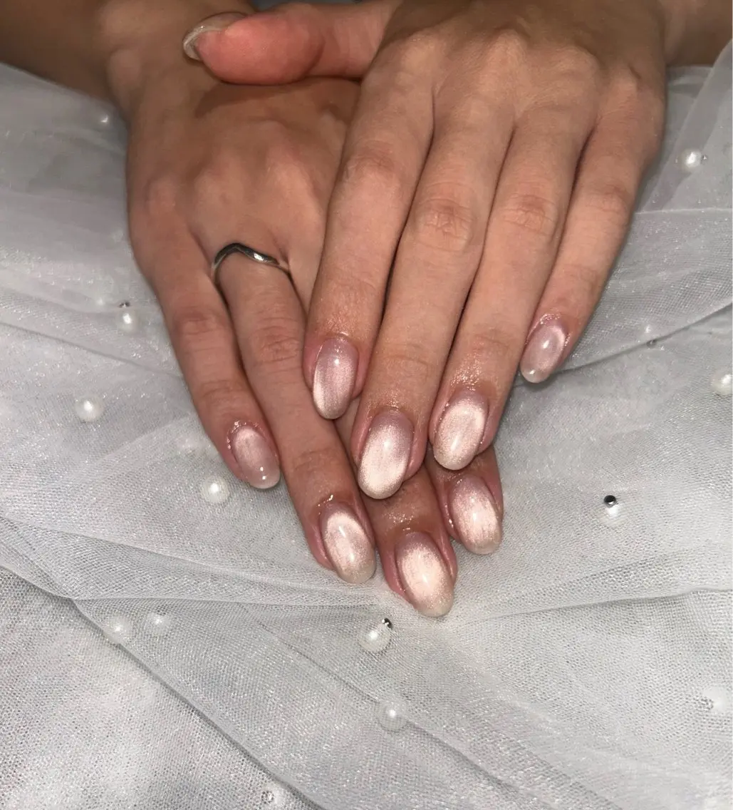 ネイル キラキラネイル Larme himenaのネイルデザイン