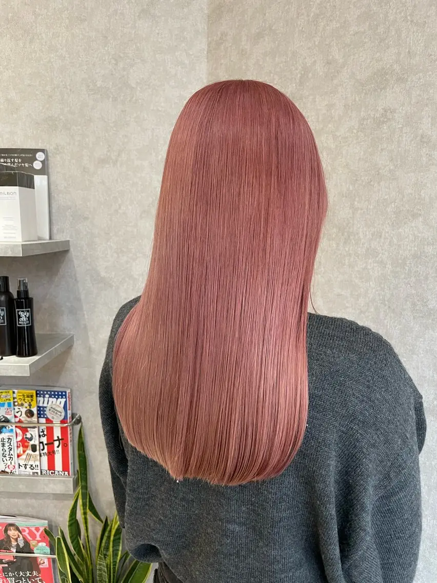 【ミニモ4月限定】カラー＋ダメージ補修トリートメント✨の写真