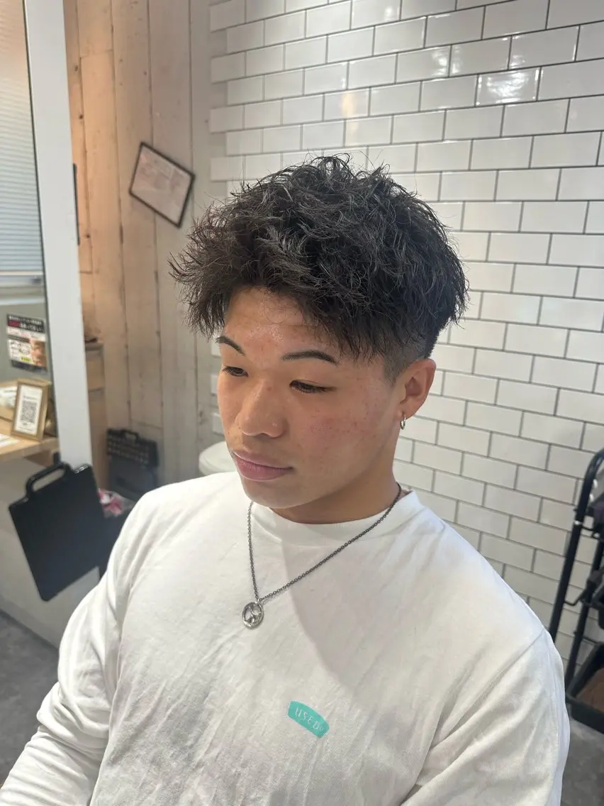 メンズ カット 💎メンズカット /フェザー/細野💎のヘアスタイル