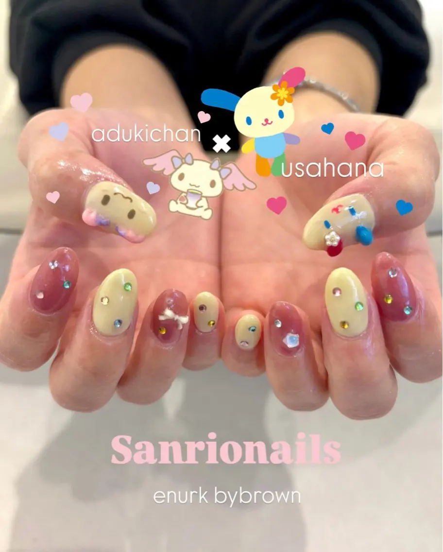 ネイル アートネイル ハンドネイル enurk店 🍋 M I K U  *のその他イメージ