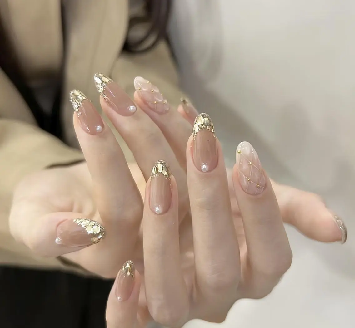 ネイル By moonネイル 🌷ワンホン/韓国風のネイルデザイン
