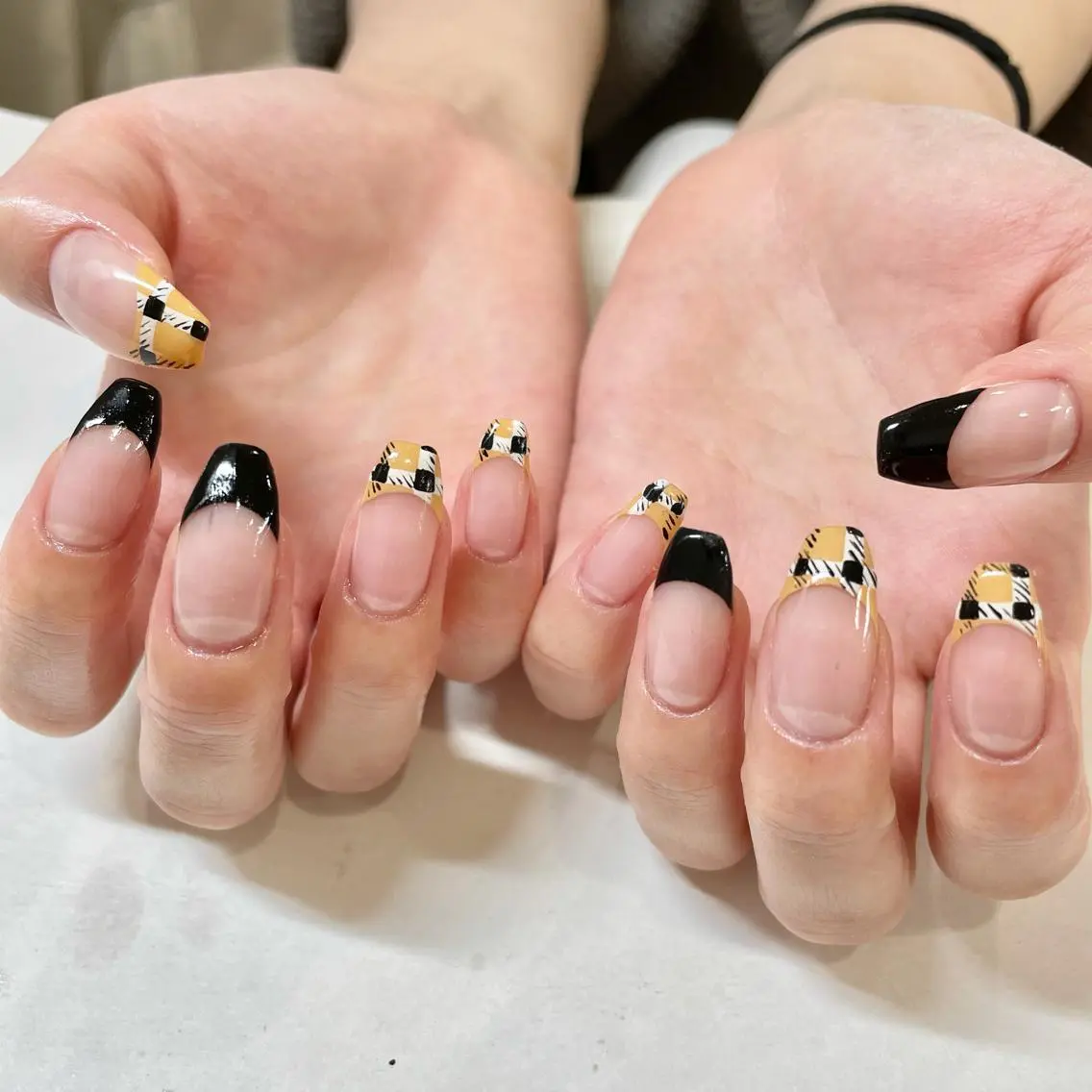 ネイル フレンチネイル 🎀AYAKO 🎀中韓ネイルのネイルデザイン