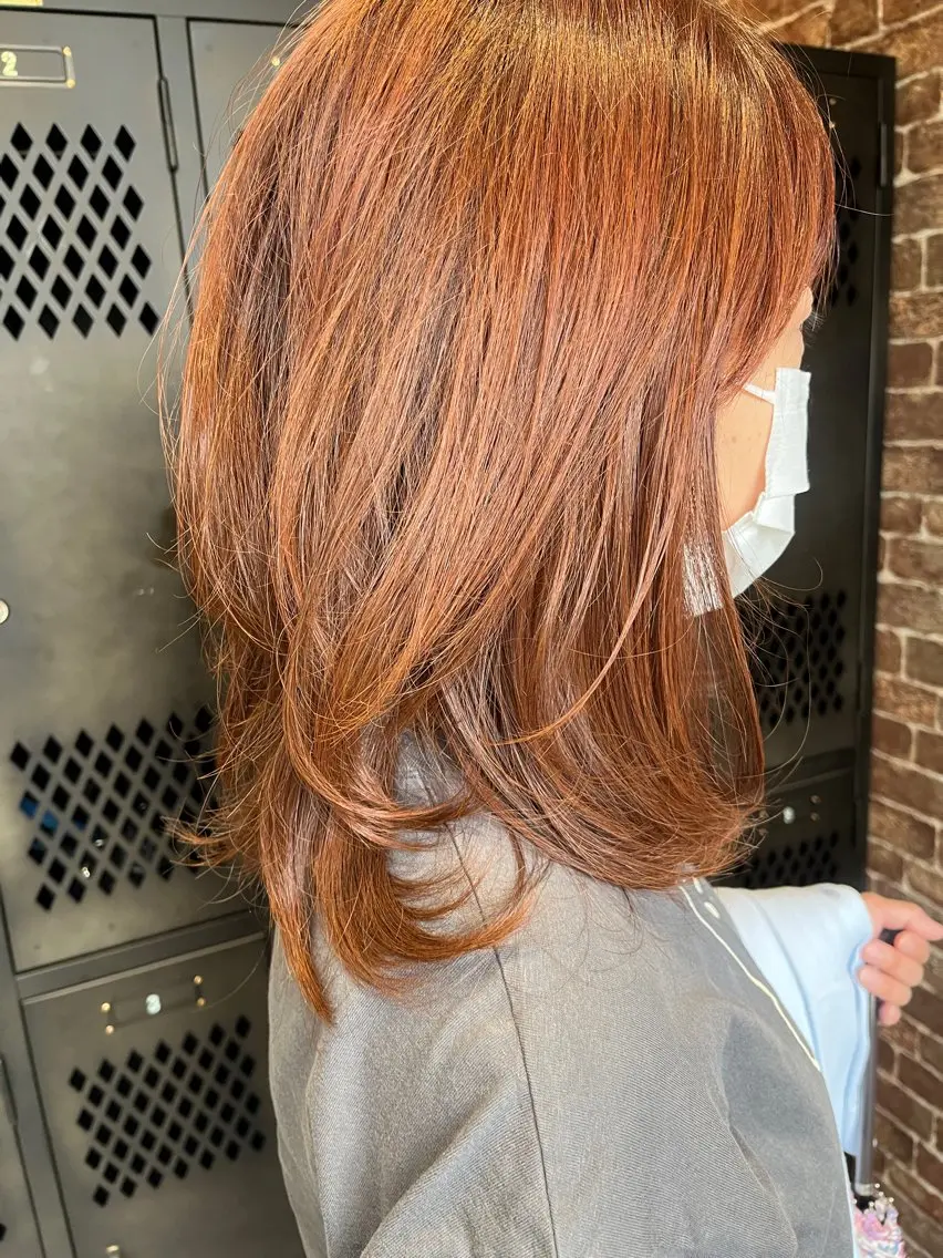 カラー 久木原 ゆりのヘアスタイル