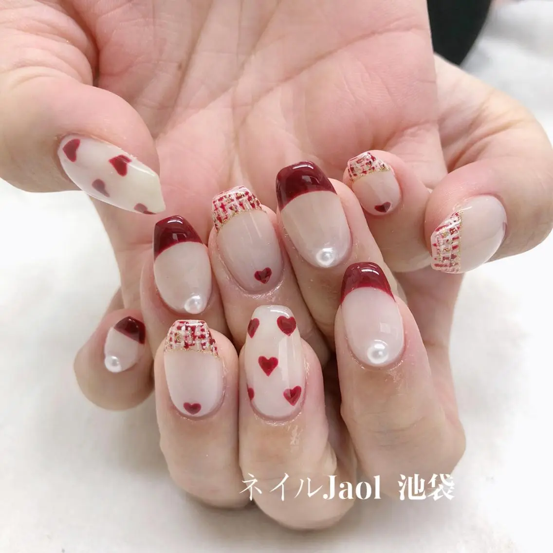 ミディアム ネイルJaol 池袋のネイルデザイン