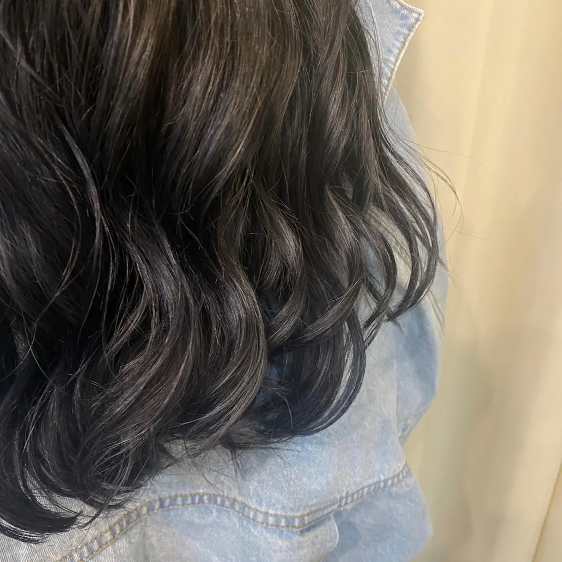カラー グレージュ 藤原 侑香のヘアスタイル