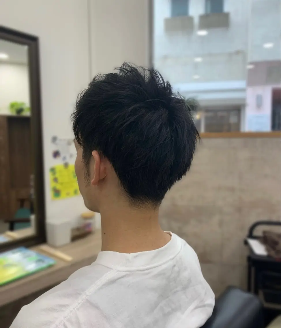 ショート メンズ 中崎町／似合わせ cut🔸山路ナオコのヘアスタイル
