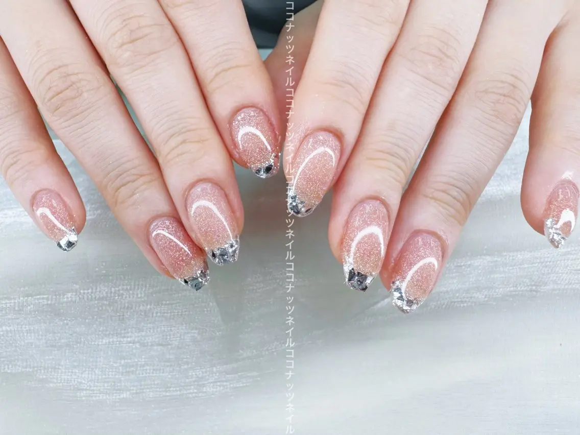 ネイル HOSHINO NAIL_長さだしのネイルデザイン