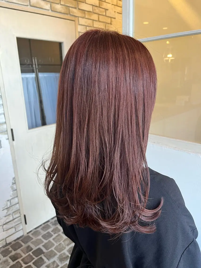 ロング カット ヘアカラー Ayumi/髪質改善 レイヤー/ネイルのヘアスタイル