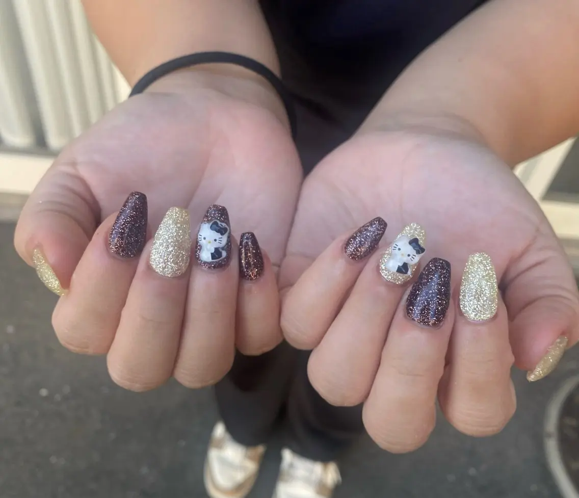 ネイル キラキラネイル ネイルチップ ハンドネイル Salon Ｋのネイルデザイン