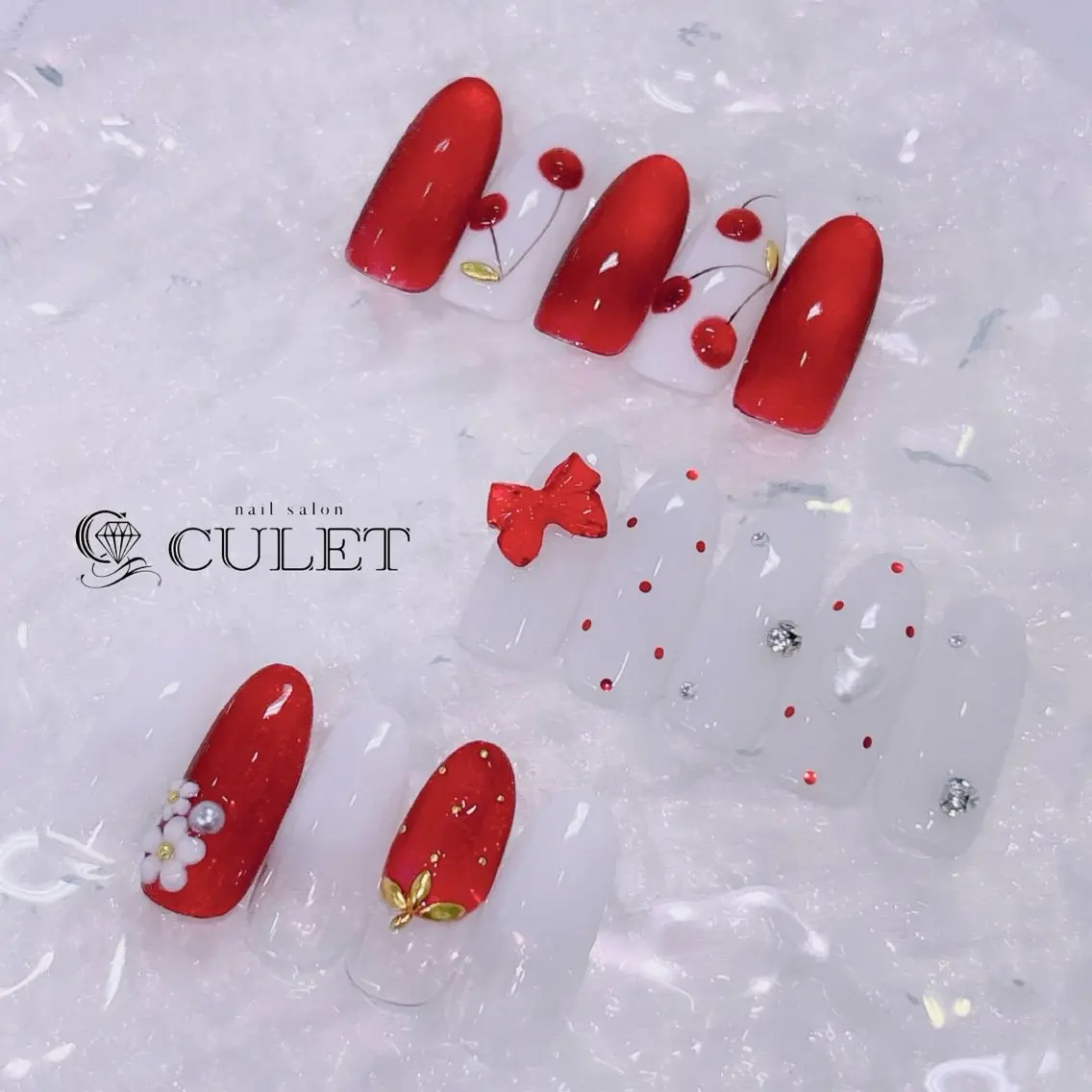 ネイル CULET MOEのネイルデザイン