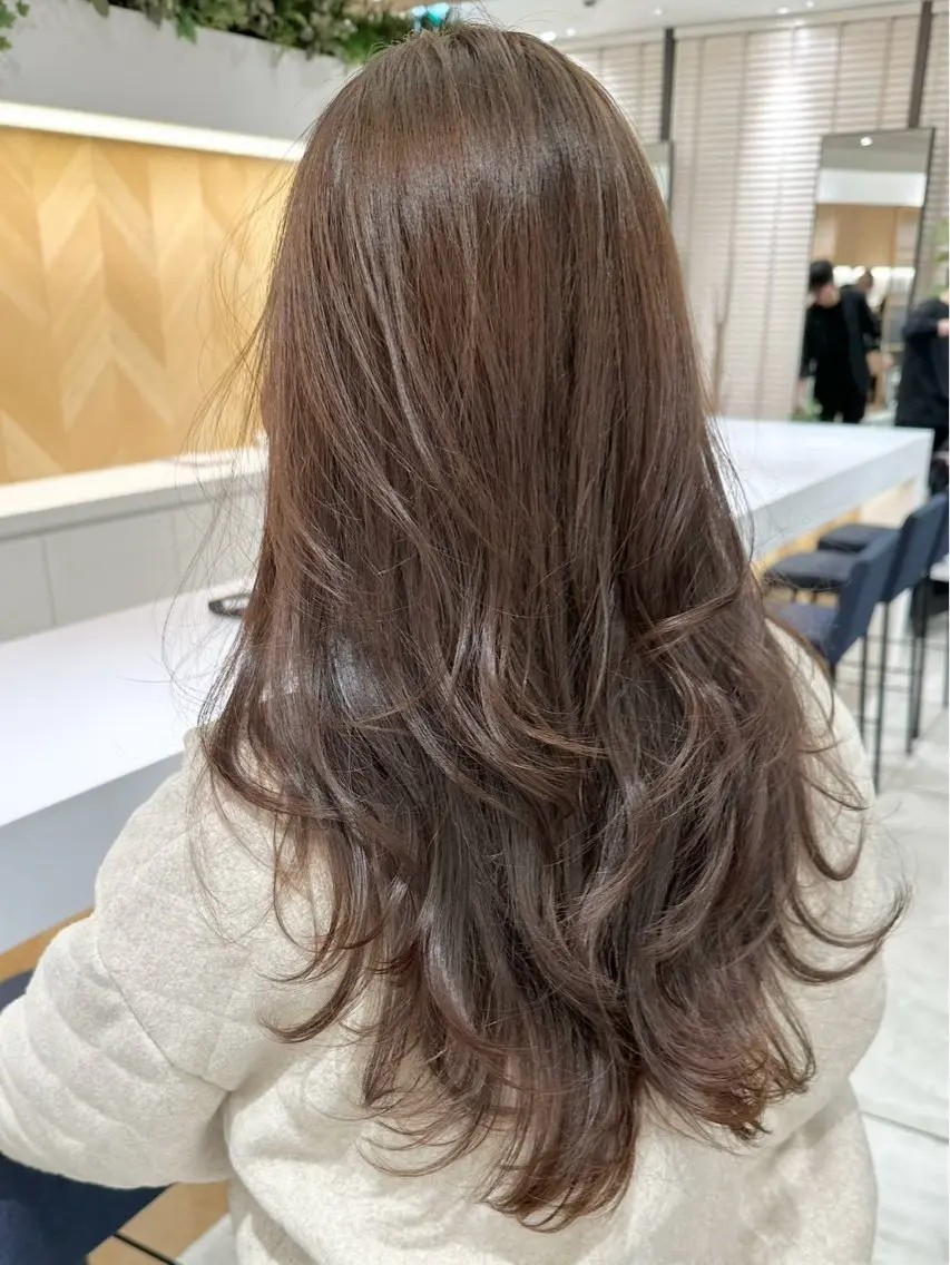ロング カラー ブリーチ ダブルカラー ブリーチなしカラー stair:case 🎀大塚セイラ🎀のヘアスタイル