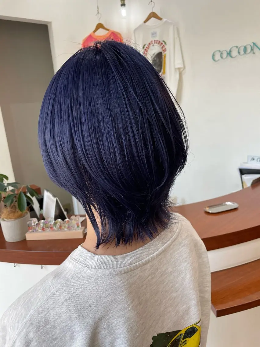 ショート カラー ヘアカラー CoCooN amiのヘアスタイル
