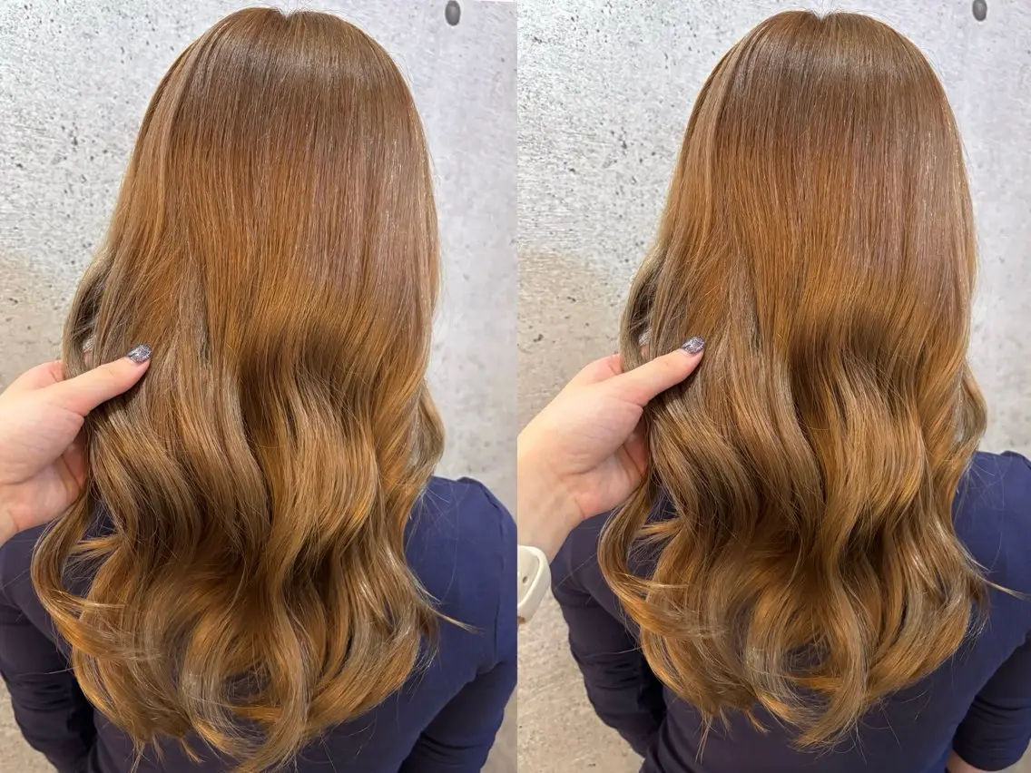 ロング カラー カット ヘアカラー トリートメント Rio/池袋/ レイヤーカットのヘアスタイル