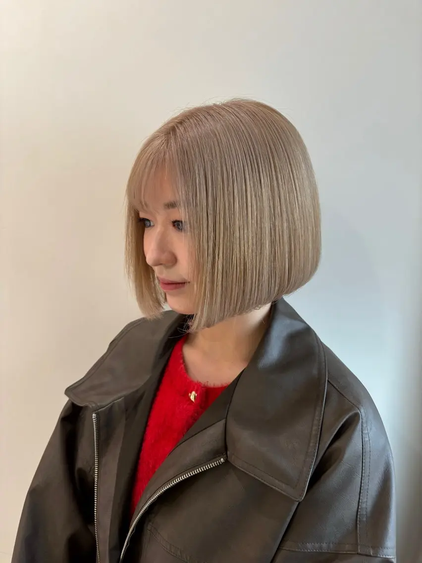 ショート カラー [渋谷美容師] 玲弥のヘアスタイル