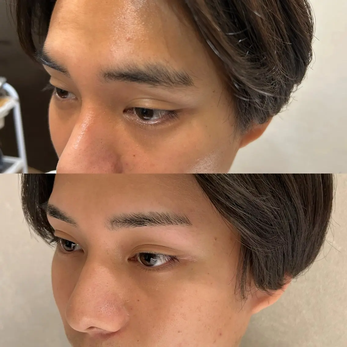 メンズ アイブロウ 中崎町pour. 小柴　楽士のヘアスタイル