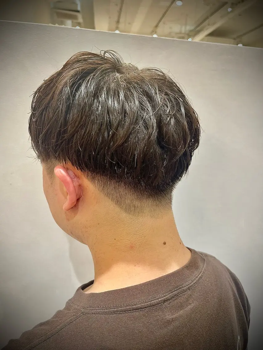 メンズ マッシュ 刈り上げ 🟦メンズ特化🟦 たかしま　あさひのヘアスタイル