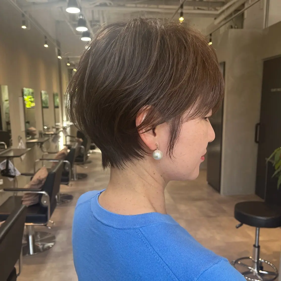 ショート ショート上手い人/ 銀座/なかじのヘアスタイル