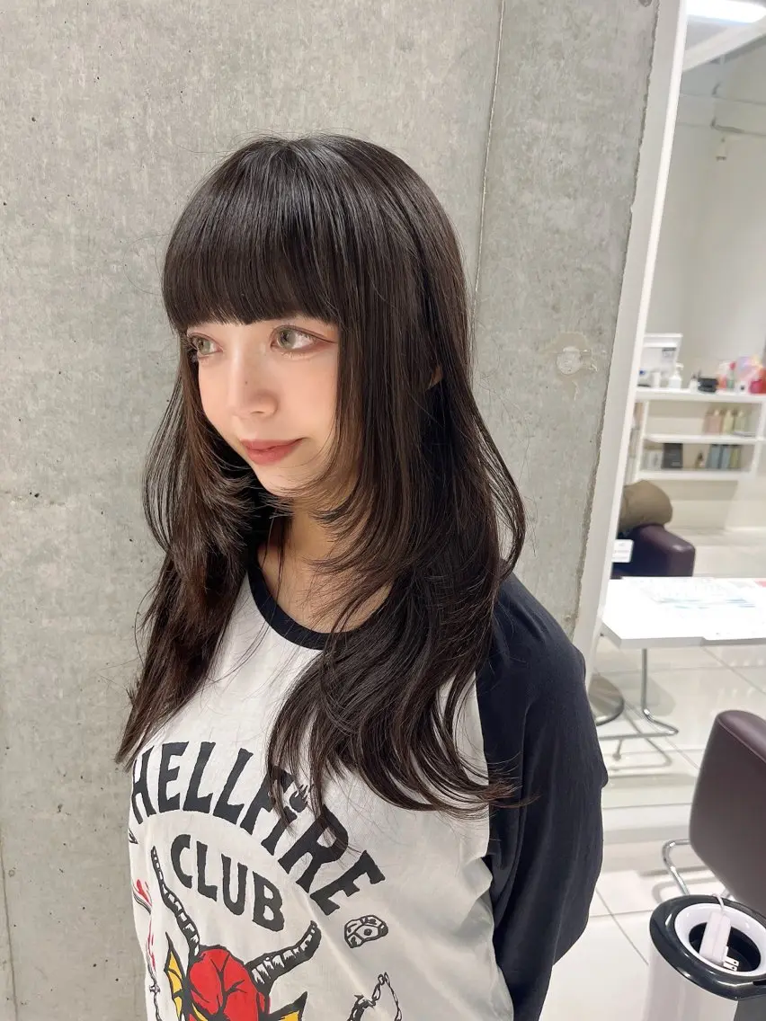 ロング エクステ りおな/髪質改善/ カラー /平尾のヘアスタイル