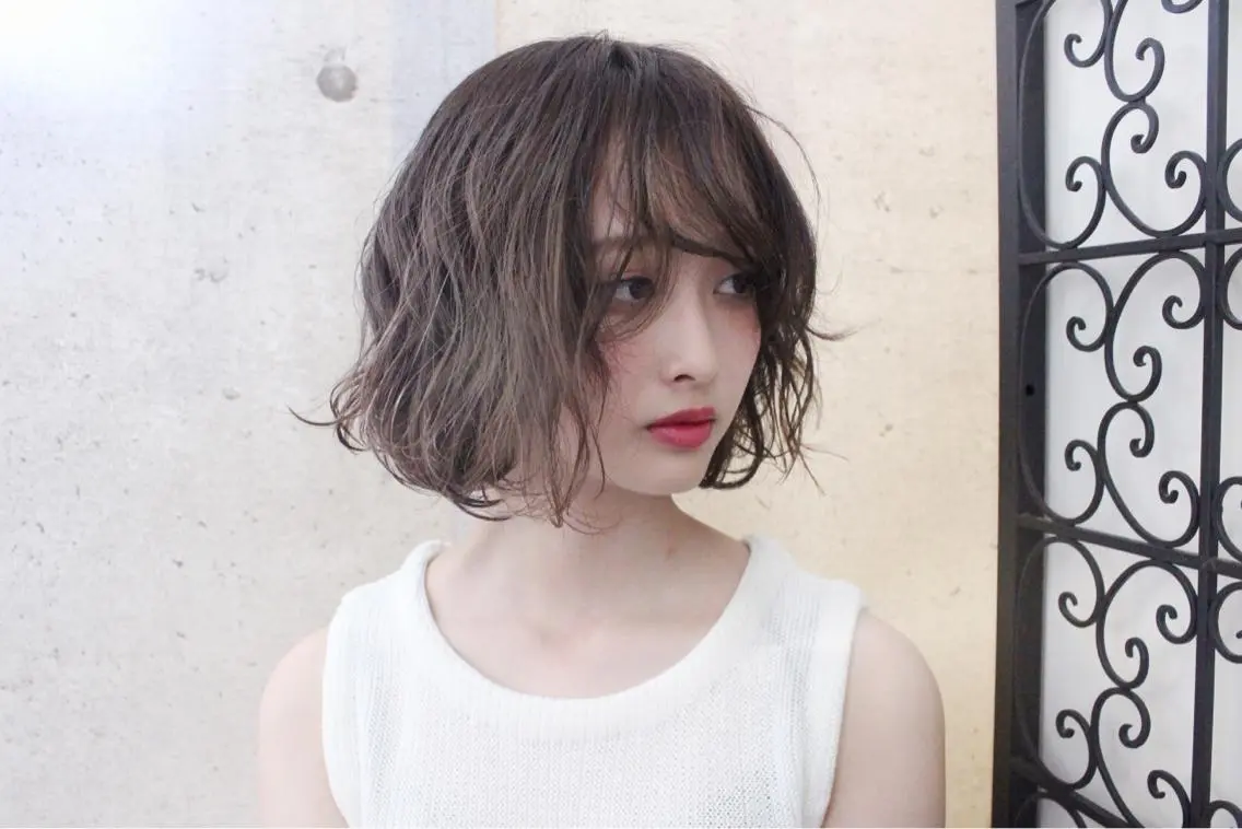 ショート カラー パーマ ooit 【オーイット】のヘアスタイル